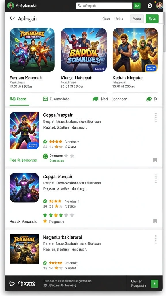 Adegan petualangan yang menegangkan dan mendebarkan.