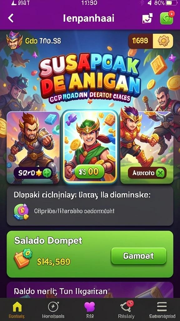 Fitur bonus yang menambah keseruan permainan.