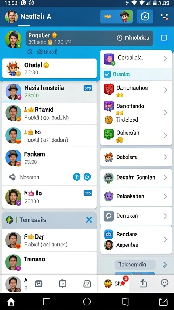 Mode permainan yang variatif dan menyenangkan.
