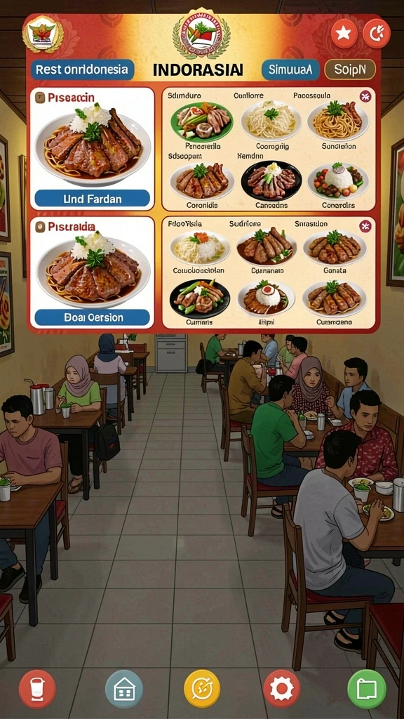 Screenshot aksi seru dalam permainan di level menantang.