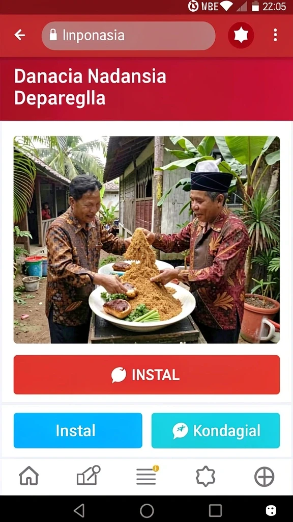 Visual karakter yang unik dan penuh warna.