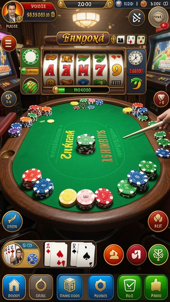 Tampilan grafis yang memukau dalam game.