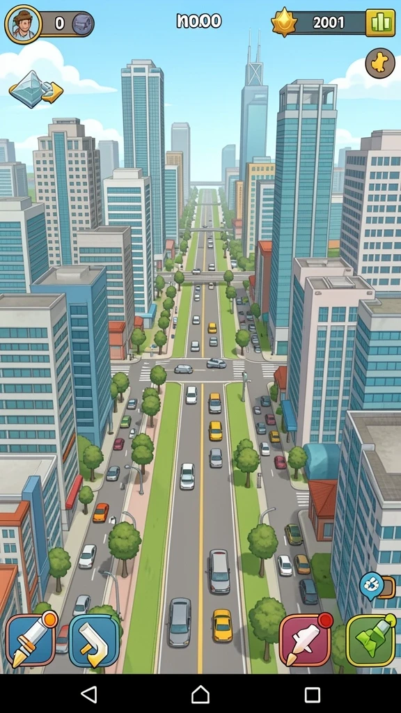 Visual menawan dari dunia ajaib yang penuh warna.