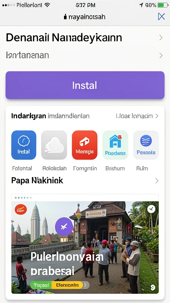 Tampilan antarmuka yang menarik dan mudah digunakan.