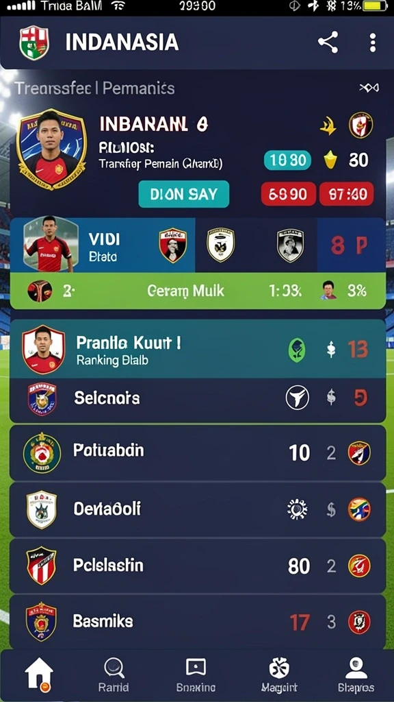 Tampilan antarmuka yang intuitif dan mudah digunakan.