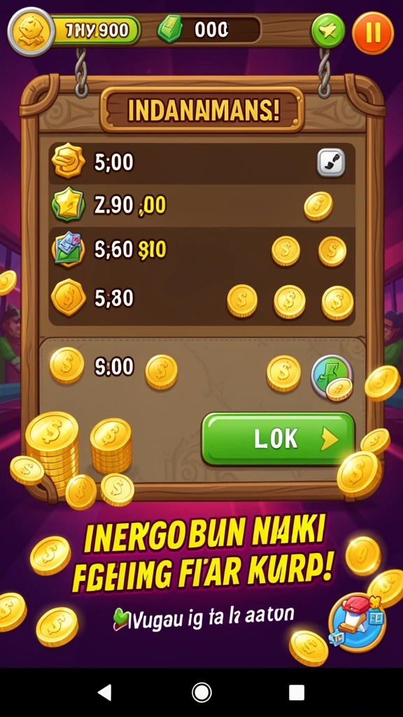 Tampilan antarmuka yang modern dan menarik.