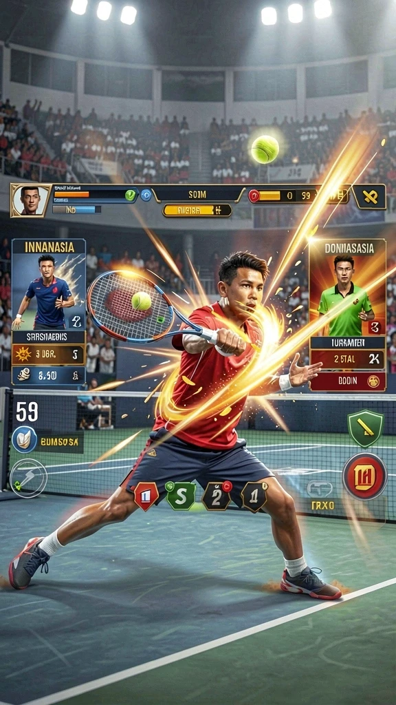 Tangkapan layar menampilkan leaderboard dengan peringkat pemain.
