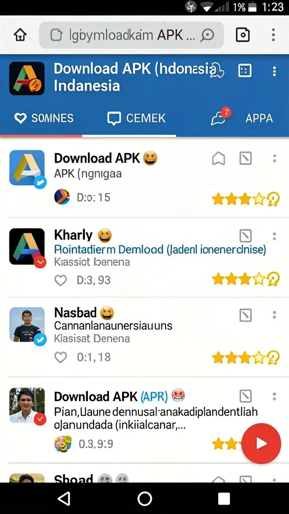 Grafis memukau dengan warna yang cerah.