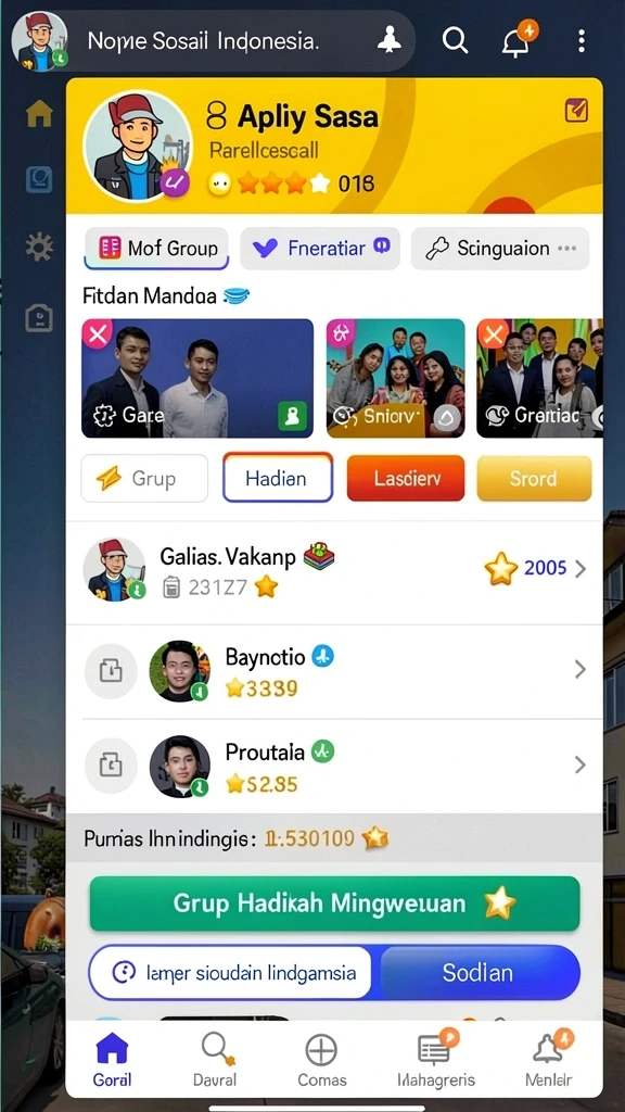 Mode permainan baru yang menantang dan seru.
