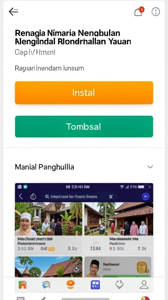 Kompetisi antar pemain yang mendebarkan.