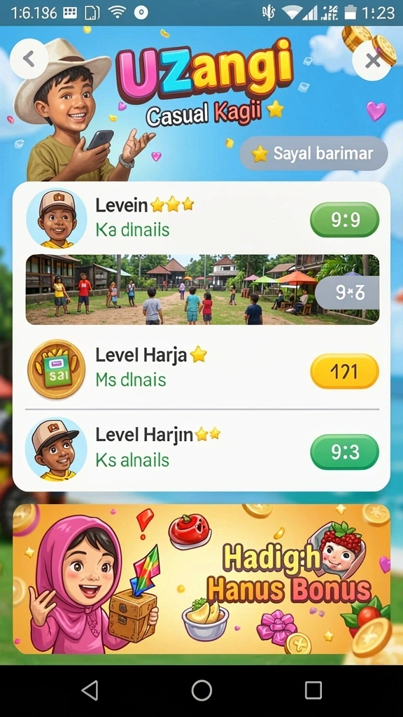 Karakter baru yang diperkenalkan dalam pembaruan terbaru.