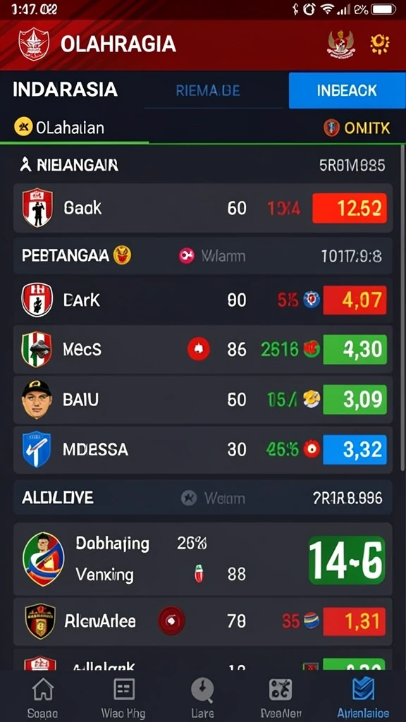 Tangkapan layar menunjukkan antarmuka pengguna yang menarik.