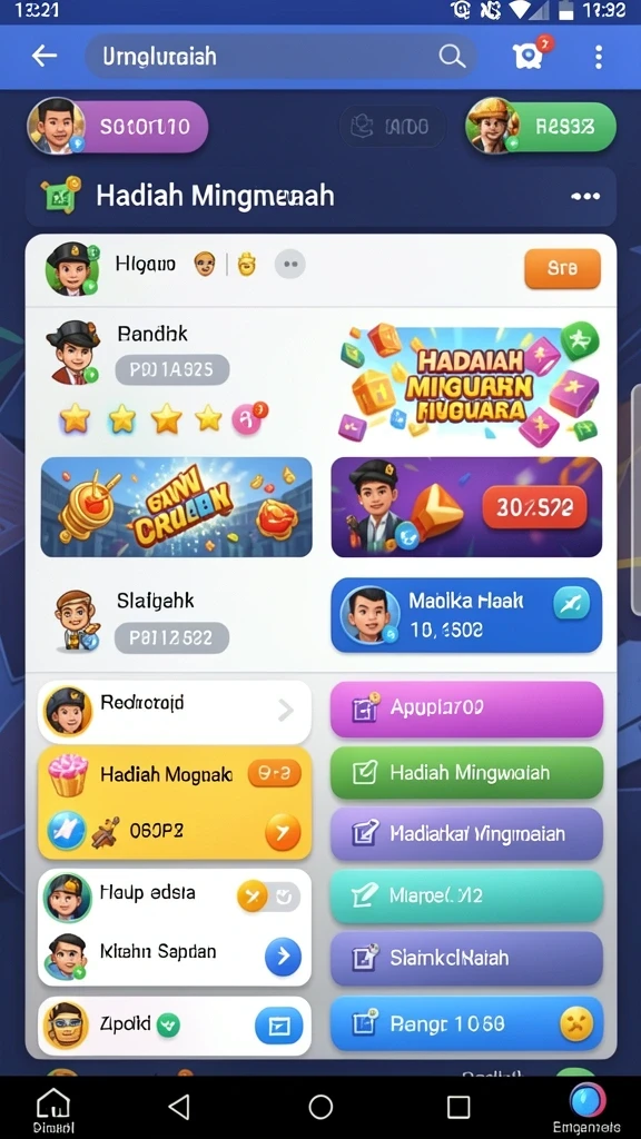 Tampilan antarmuka yang sederhana dan menarik.