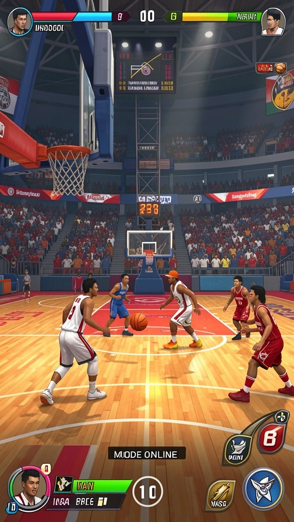 Visual menarik dari karakter dan lingkungan di dalam game.