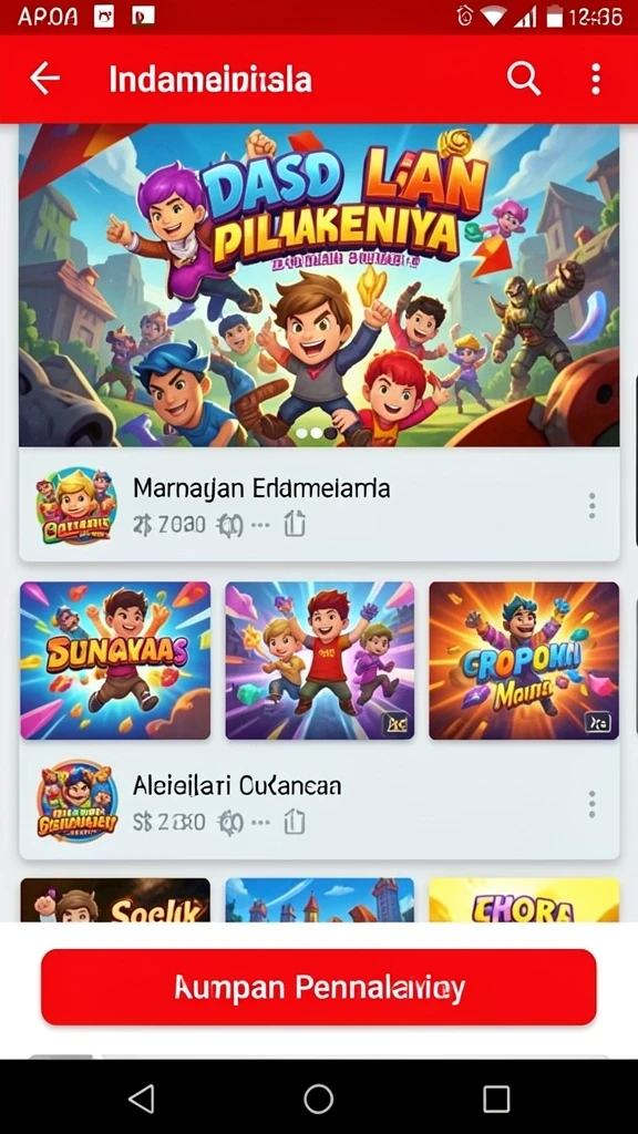 Level yang menantang dengan desain yang unik.