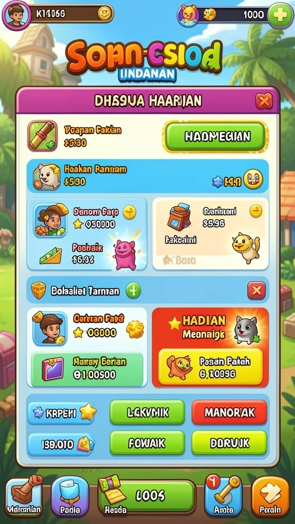 Tampilan awal permainan KODOKHOKI889 yang menarik.