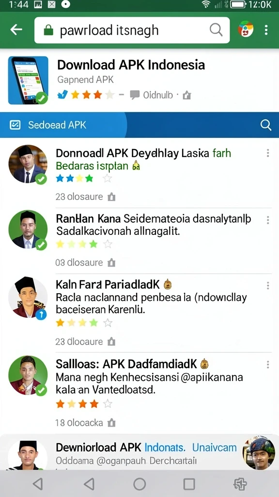 Fitur komunitas untuk berinteraksi dengan pemain lain.
