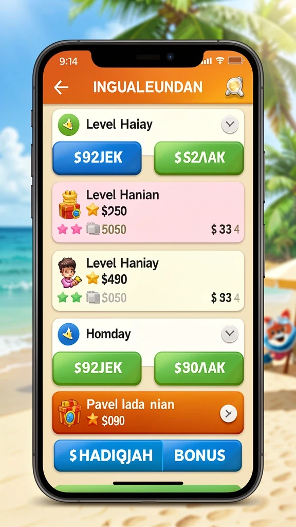 Tampilan menarik dengan navigasi yang mudah.