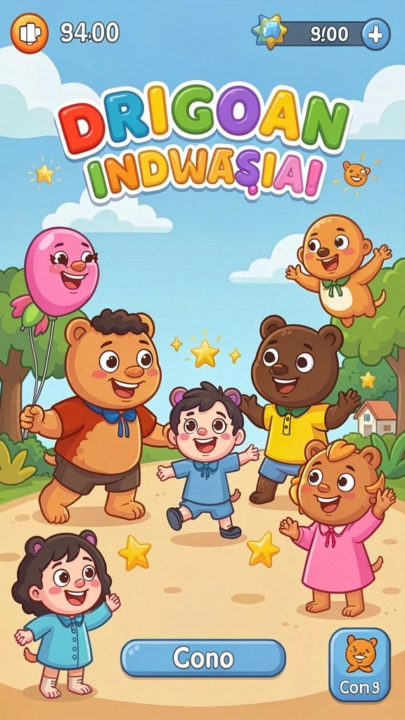 Menampilkan pilihan permainan slot yang beragam.