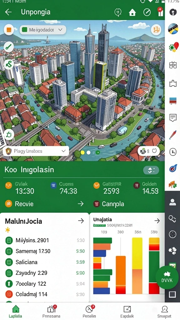 Tampilan antarmuka yang menarik dan mudah dinavigasi.