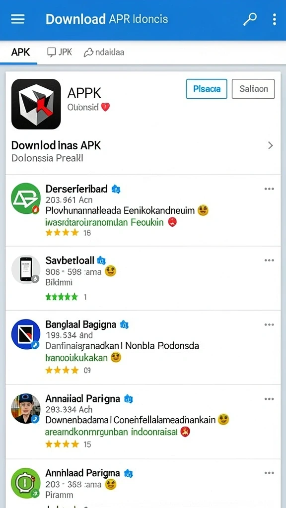 Tangkapan layar fitur komunitas yang aktif.