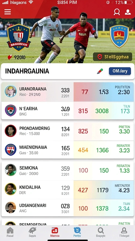 Tampilan antarmuka yang intuitif dan menarik.