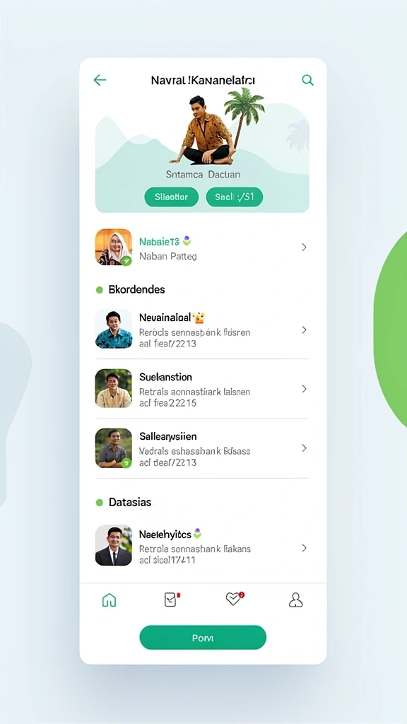 Berbagai karakter menarik yang bisa dipilih untuk bermain.