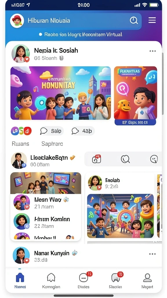 Tampilan antarmuka yang ramah pengguna.
