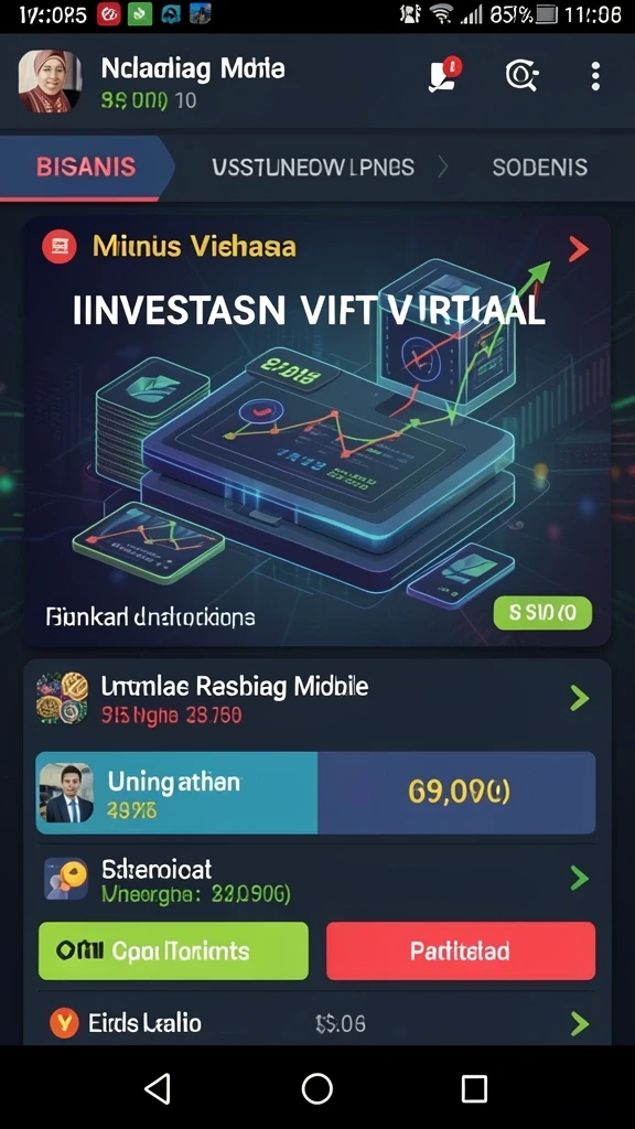 Screenshot menunjukkan antarmuka permainan yang menarik.