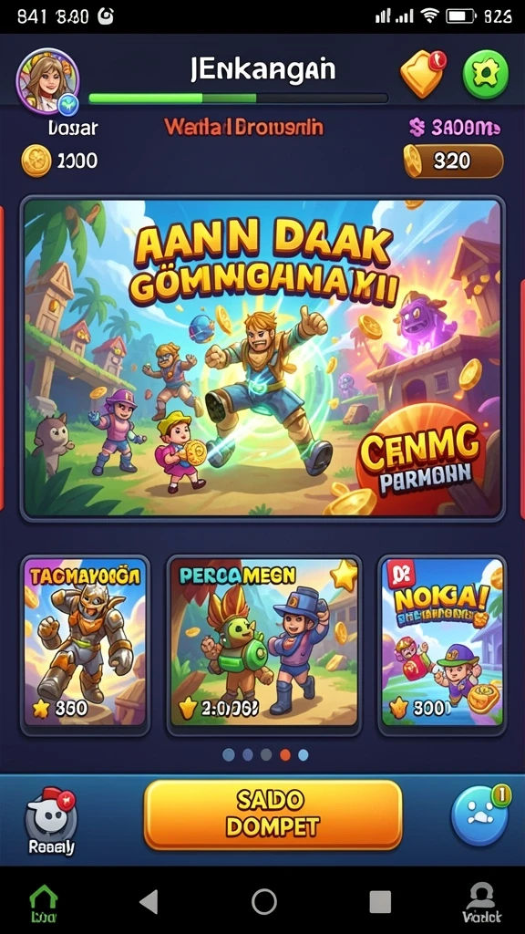 Tangkapan layar dari event menarik dengan hadiah spesial.