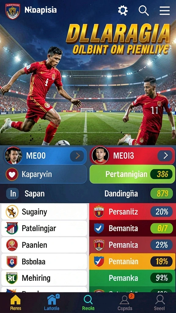Tampilan awal aplikasi RSNVIP yang menawan.
