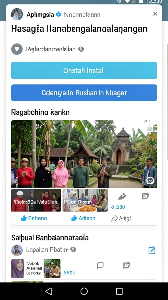 Gambaran karakter dengan item langka yang ditemukan.