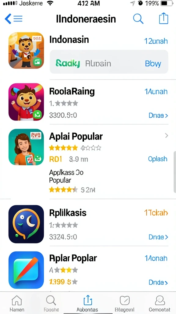 Tampilan antarmuka menarik dan mudah digunakan.