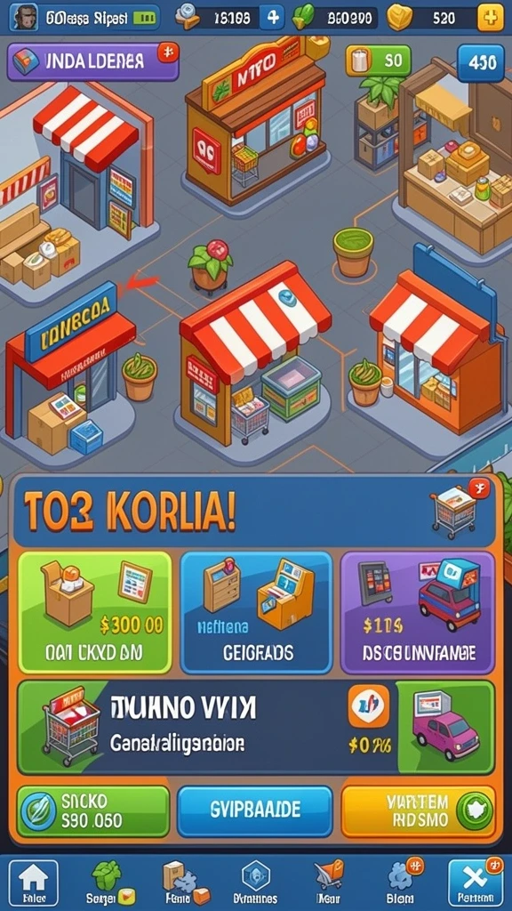 Contoh kategori kuis yang tersedia dalam aplikasi.