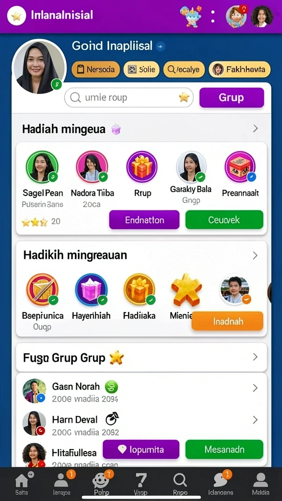 Menampilkan mode permainan yang menarik dan menantang.