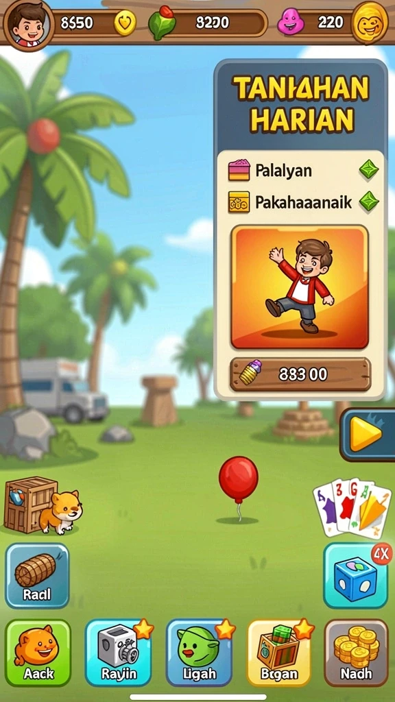 Tantangan level terbaru yang siap menguji keahlian Anda.